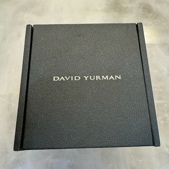 David Yurman Pave Diamond Petite Chatelaine Ring 18K Yellow Gold Like New Size 6 - Picture 3 of 5